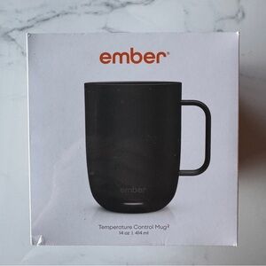 NEW/SEALED Ember Black Temperature Control Mug 14 oz